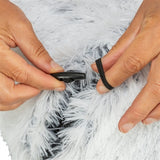 Trixie harvey pluche speeltunnel donut wit grijs