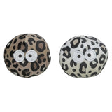 Trixie bal met ogen panterprint met kattenkruid catnip assorti