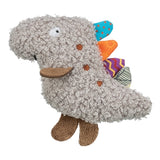 Trixie dino pluche met kattenkruid catnip grijs