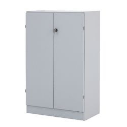 Cupboard Niceday 80x42x127cm light grey