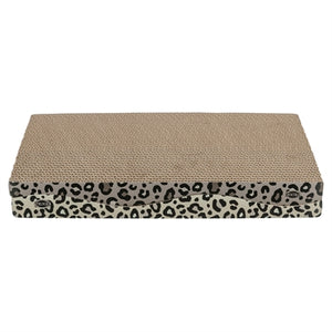 Trixie skrapebrett leo papp leopardprint med kattemynte