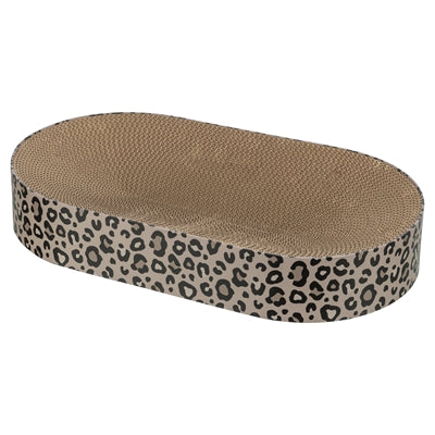 Trixie krabmat mand leo karton met kattenkruid catnip bruin