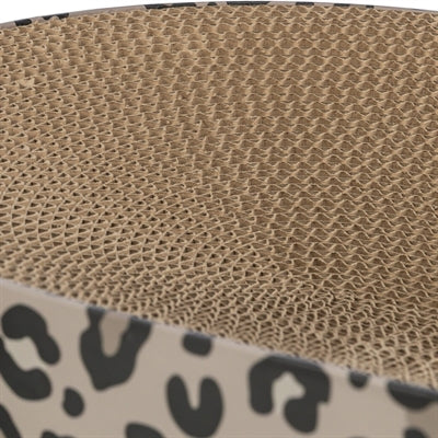 Trixie krabmat mand leo karton met kattenkruid catnip bruin