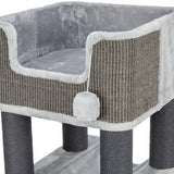 Trixie krabpaal lucano xxl lichtgrijs donkergrijs