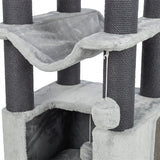 Trixie krabpaal lucano xxl lichtgrijs donkergrijs