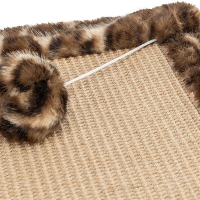 Trixie krabmat leo panterprint bruin