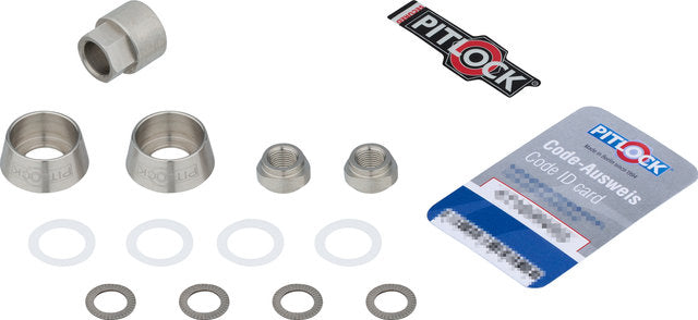 Pitlock security set m10 for rohloff solid axles