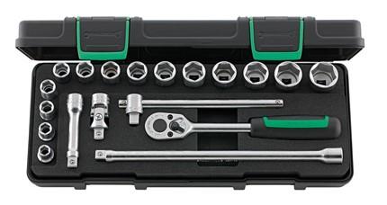 Stahlwille doppenset 6k 3 8