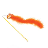 Glad kæledyr tabby patch kat fiskestang guldfisk orange