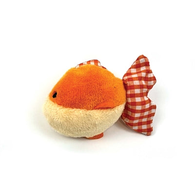 Glad pet tabby patch skakar guldfisk
