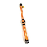 Happy pet tabby patch collier chat diamant orange