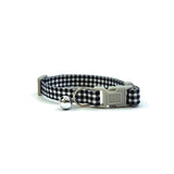 Happy pet tabby patch collar cat diamond black