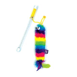 Happy pet tabby patch cat rod rainbow assorted