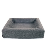 Bia bed premium cover teddy grey