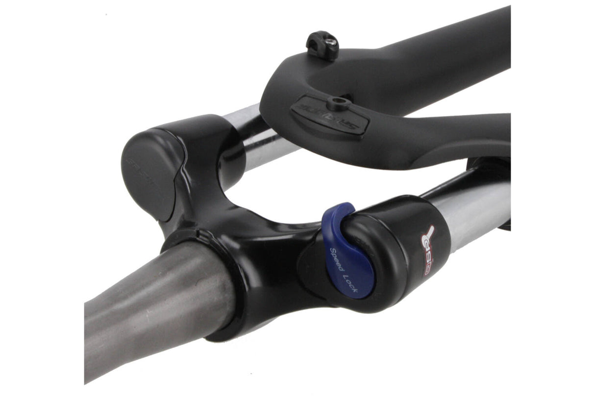 Srsuntour Fork Nex-E25 NLO DS 700C 63mm avsmalnande 9mm Mat Zwar