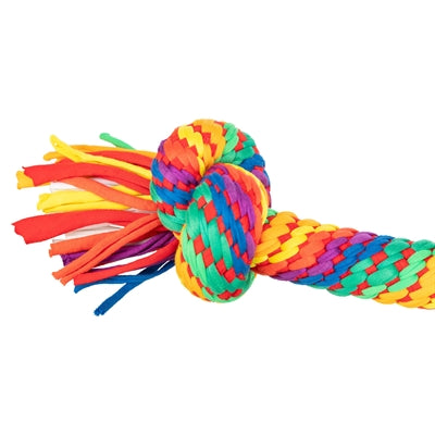 Trixie rope toy rainbow