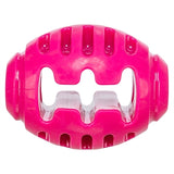 Trixie soft strong TPR rugby ball pink