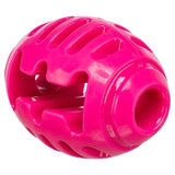 Trixie soft strong TPR rugby ball pink
