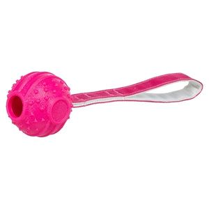 Trixie throwing ball soft strong tpr pink