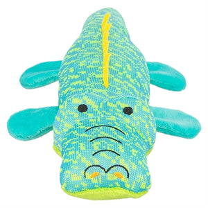 Trixie krokodilo audinys aqua green