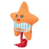Trixie starfish with flossing rope orange