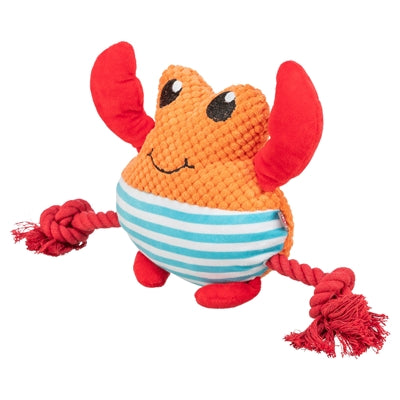 Trixie crab with floss rope orange
