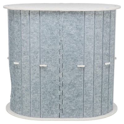 Trixie Play Box Mara Oval Felt Sand Grey