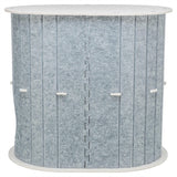 Trixie Play Box Mara Oval Felt Sand Grey