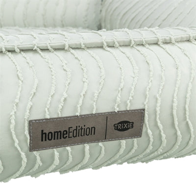 Trixie dog bed Marley Wave angular sage green