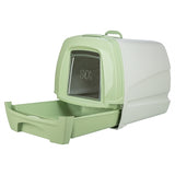 Trixie Easy Draw Litter Box with Tray Grey-Green