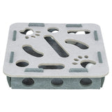 Trixie hole'n'roll box vilt grijs