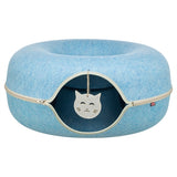Trixie felt play donut blue