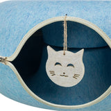 Trixie felt play donut blue