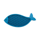 Martin Lick Mat Fish Silicone Blue