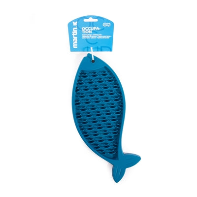 Martin Lick Mat Fish Silicone Blue