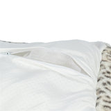 Trixie dog bed Leo angular leopard print cream