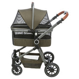 Trixie hondenbuggy maximaal 22 kg olijfgroen