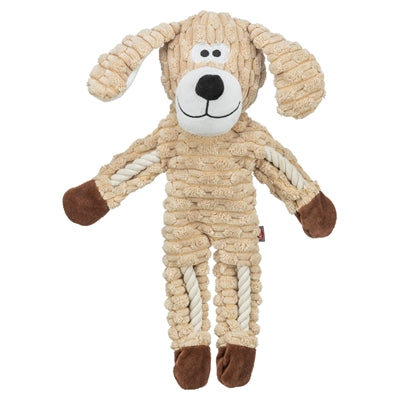 Trixie dog plush with rope sand