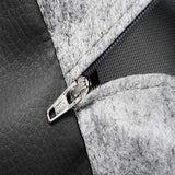 BIA BIA LED Umělý kožený krycí psí košík černý