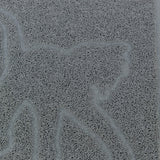 Trixie litter box mat cat silhouette PVC light grey