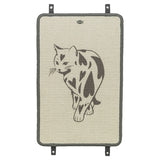 Trixie krabmat met print taupe