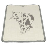 Trixie krabmat met print taupe