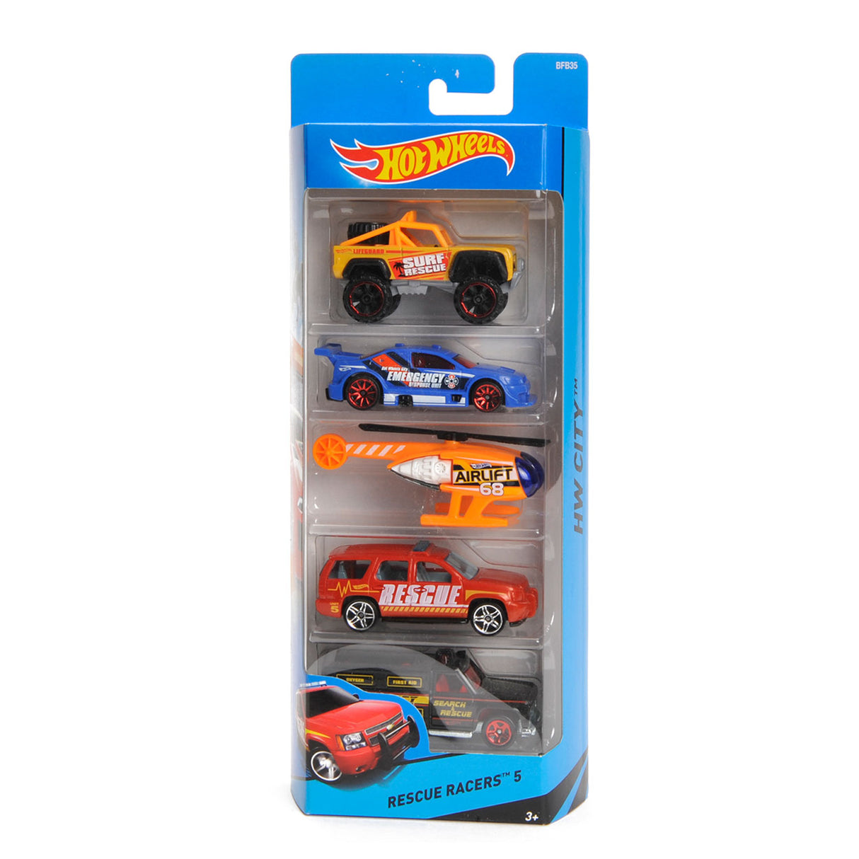 Heiße Räder Autos, 5st.