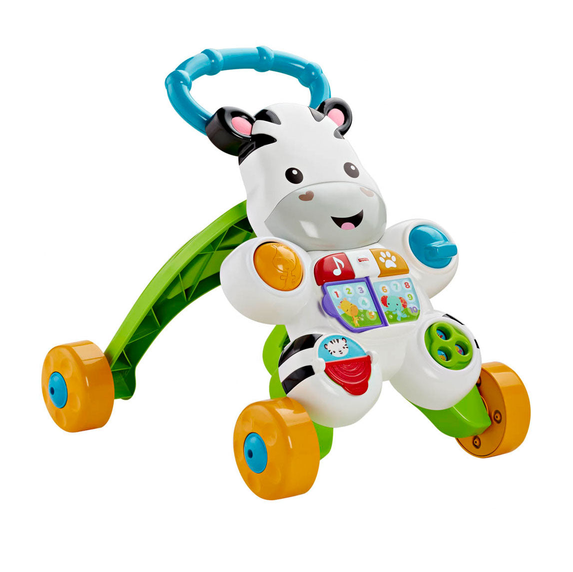Fisher Price Walk with Me zebra + światło i dźwięk