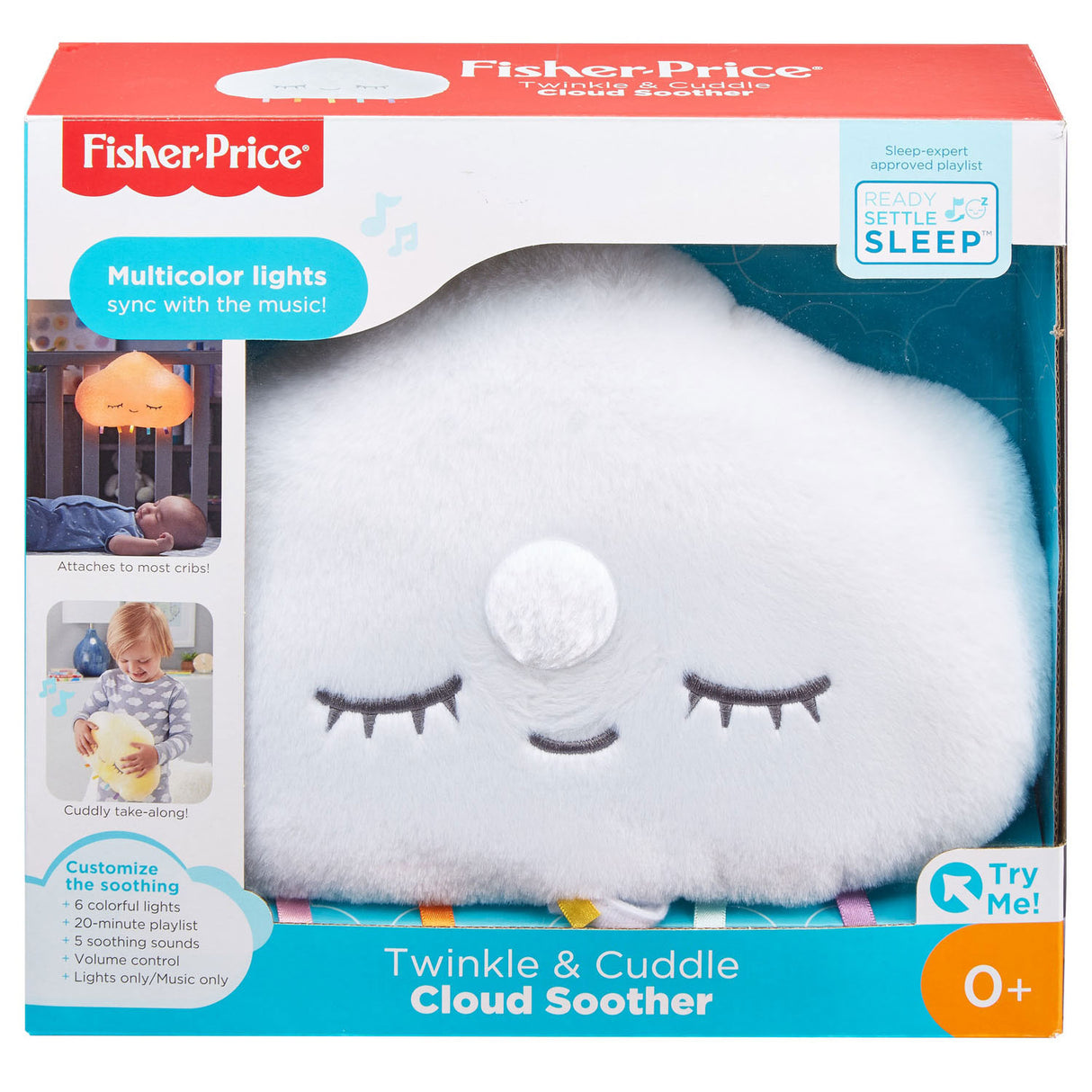 Mattel Cloud Slumber hraje jiskru objímání