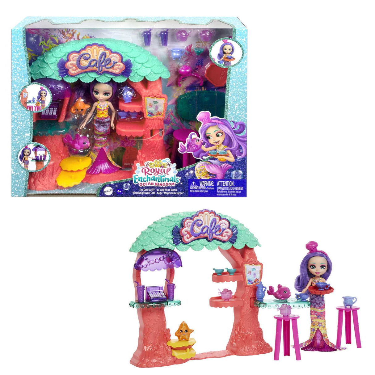 Mattel Enchantimals Onderwater Café SpeelSet