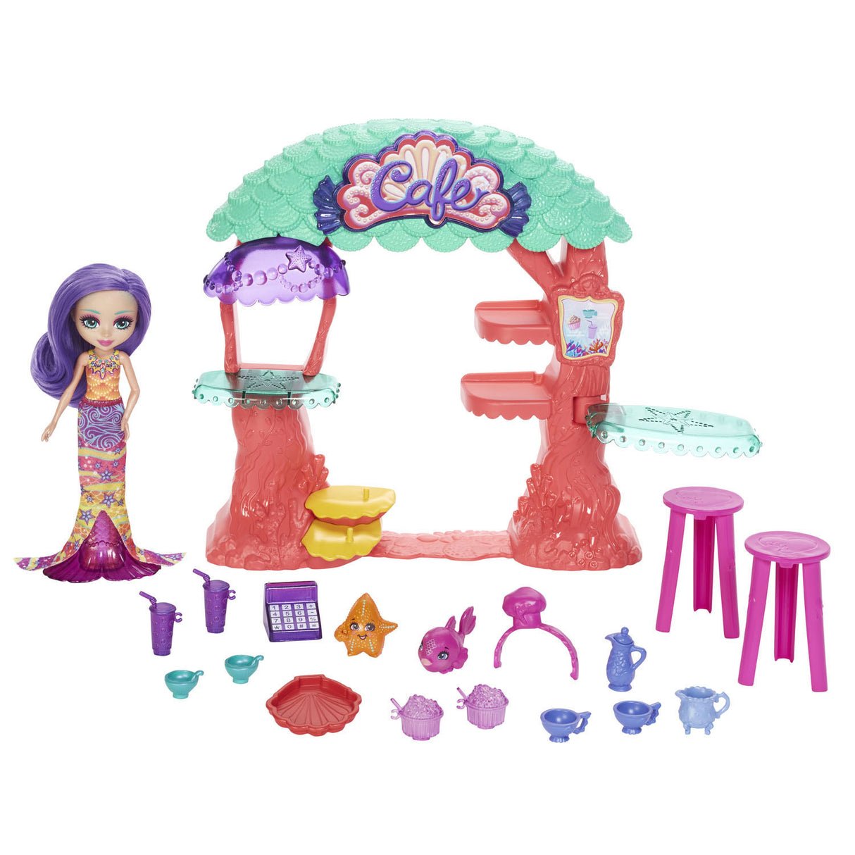 Mattel Enchantimals Onderwater Café SpeelSet