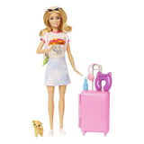 Mattel barbie family travel doll