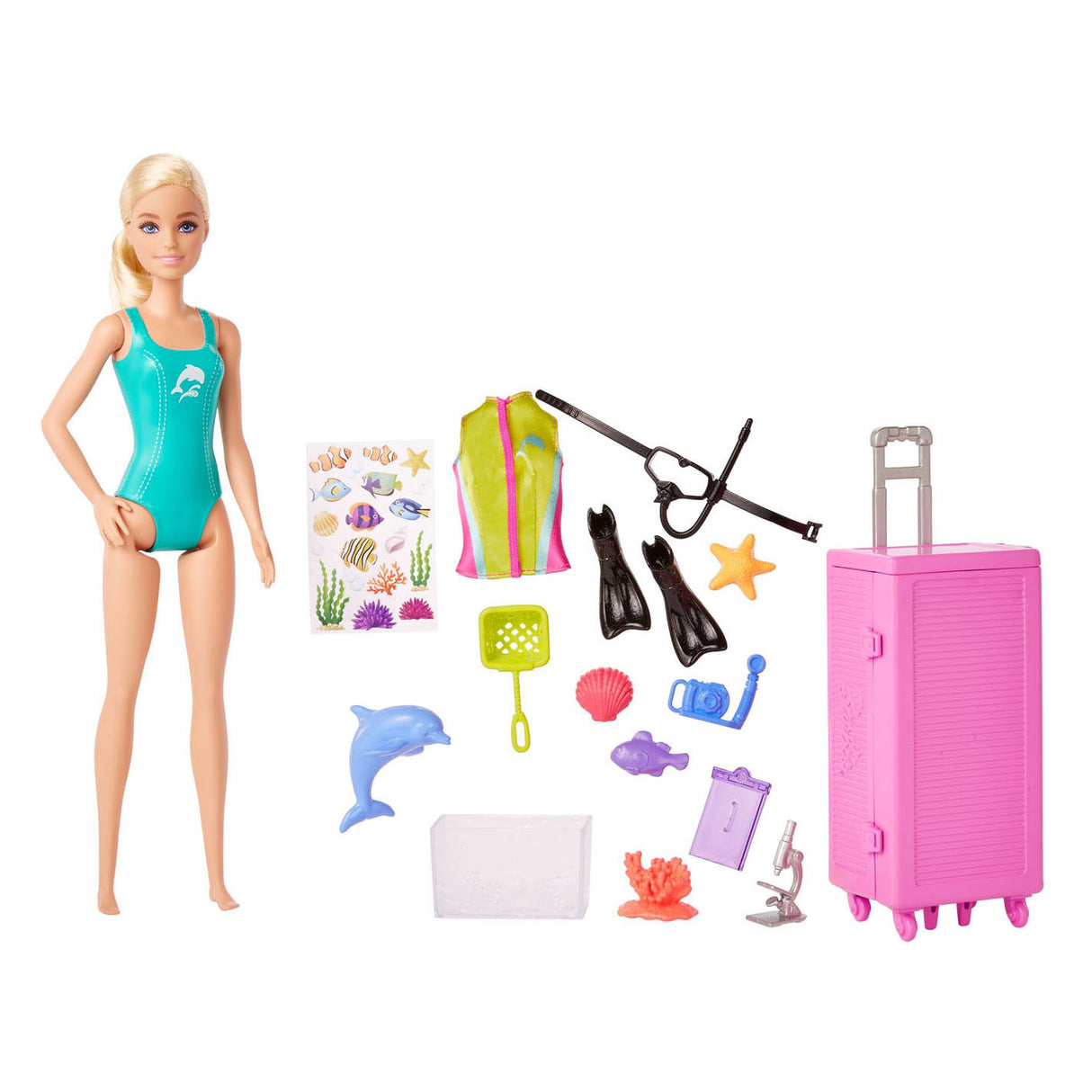 Hraní sada biologů Mattel Marine