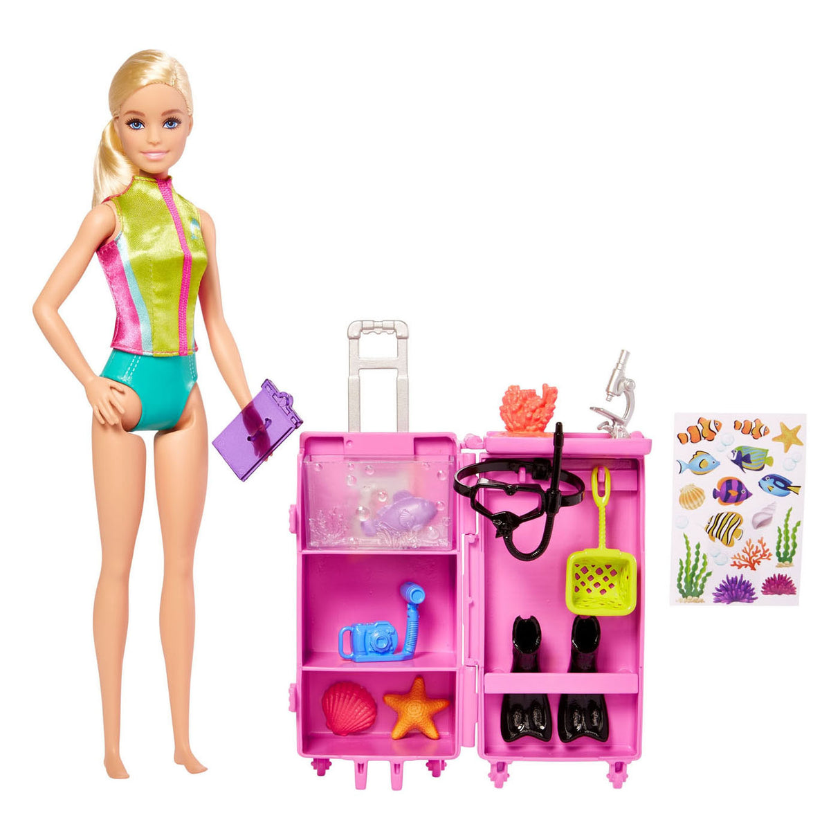 Hraní sada biologů Mattel Marine